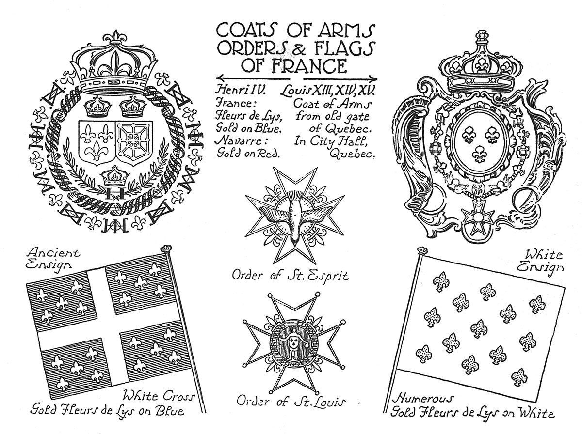 Coats of Arms, Orders and Flags of France