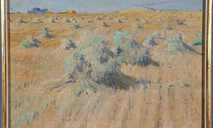 A Field of Oats in Manitoba 1906