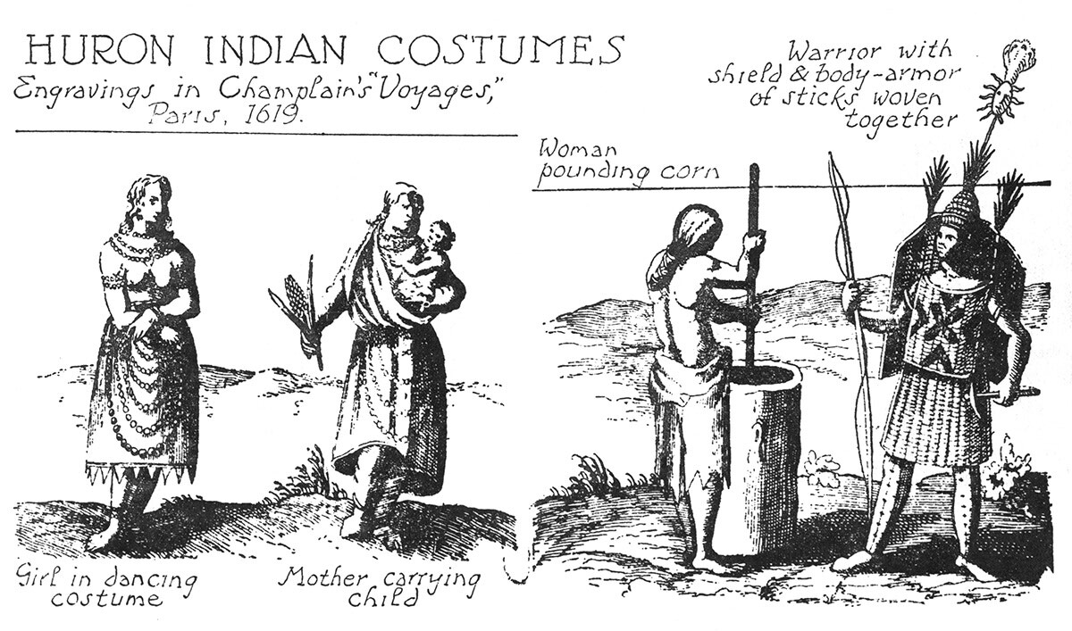 Huron Indian Costumes