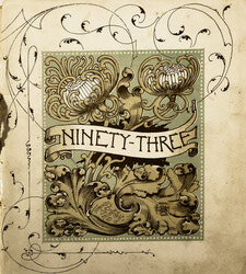 The Toronto Art Student League Calendar - 1893 (Front Cover)