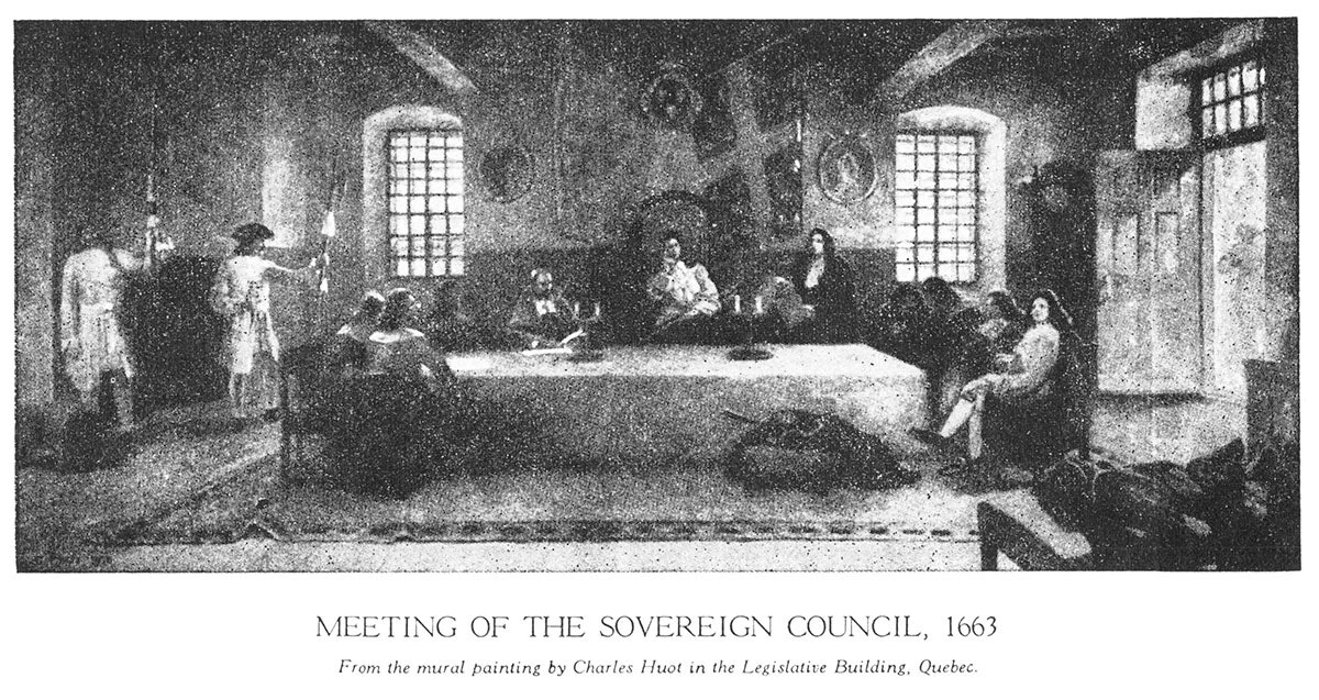 Meeting of the Sovereign Council