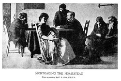 From a painting by G.A. Reid, P.R.C.A
