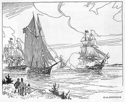 Jefferys, Charles W. 1945<br>
 The Picture Gallery of Canadian History Vol. II, p.168
