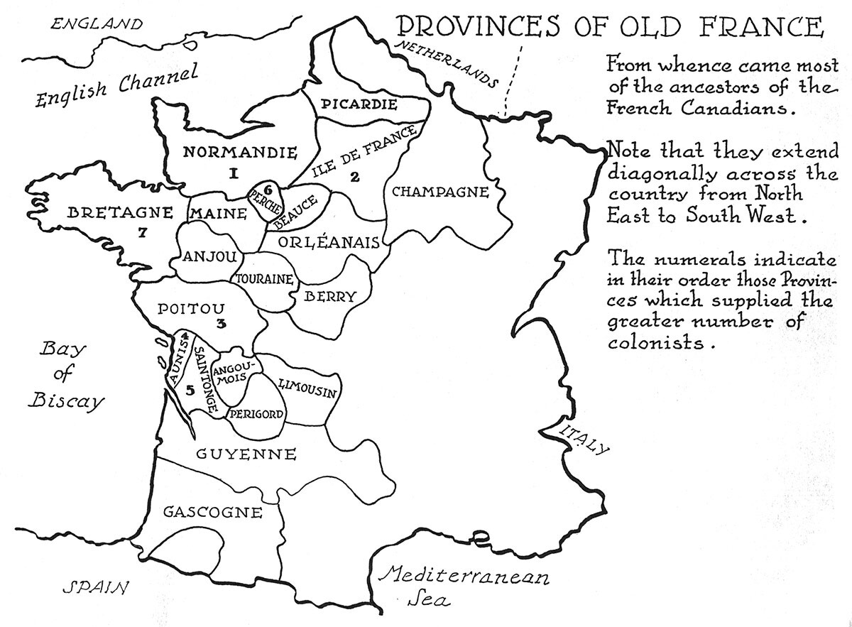 Provinces of Old France