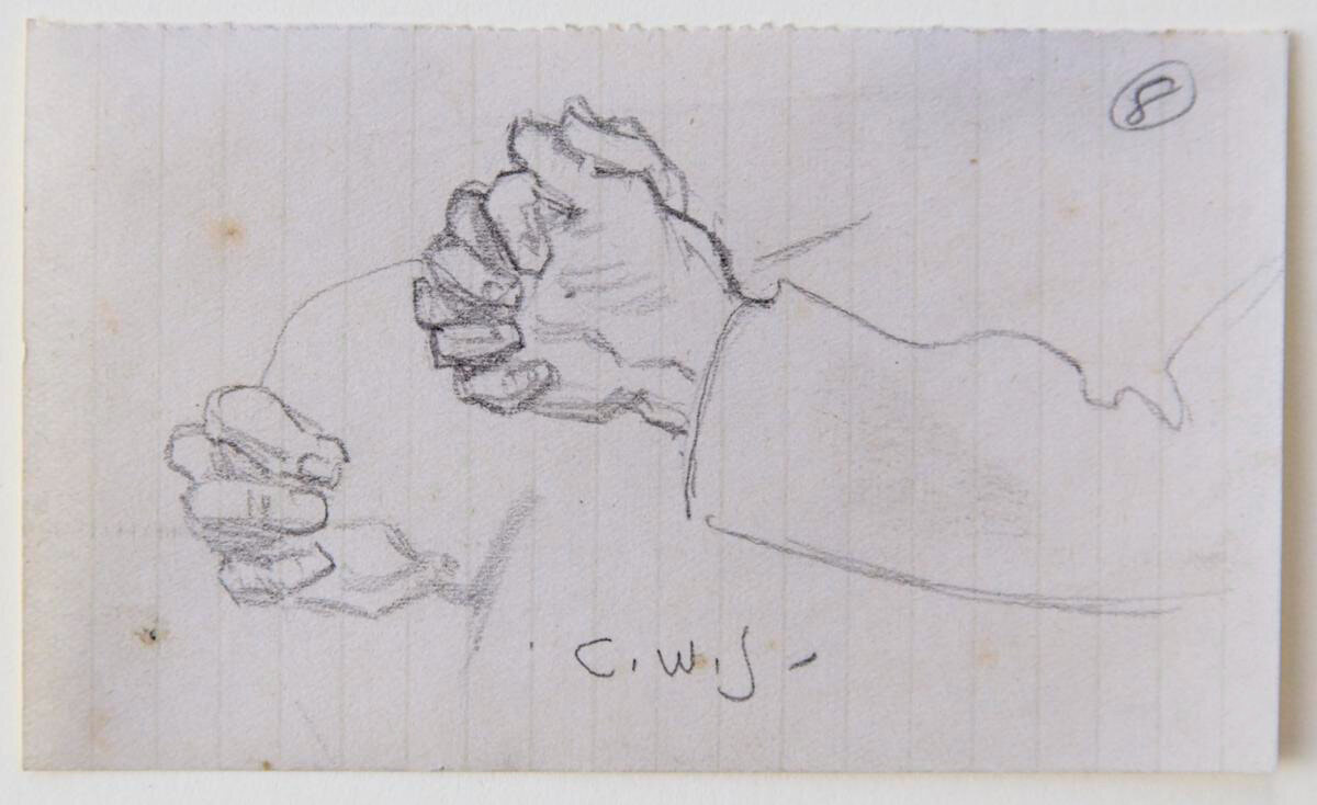 Studies of Clasped Hands