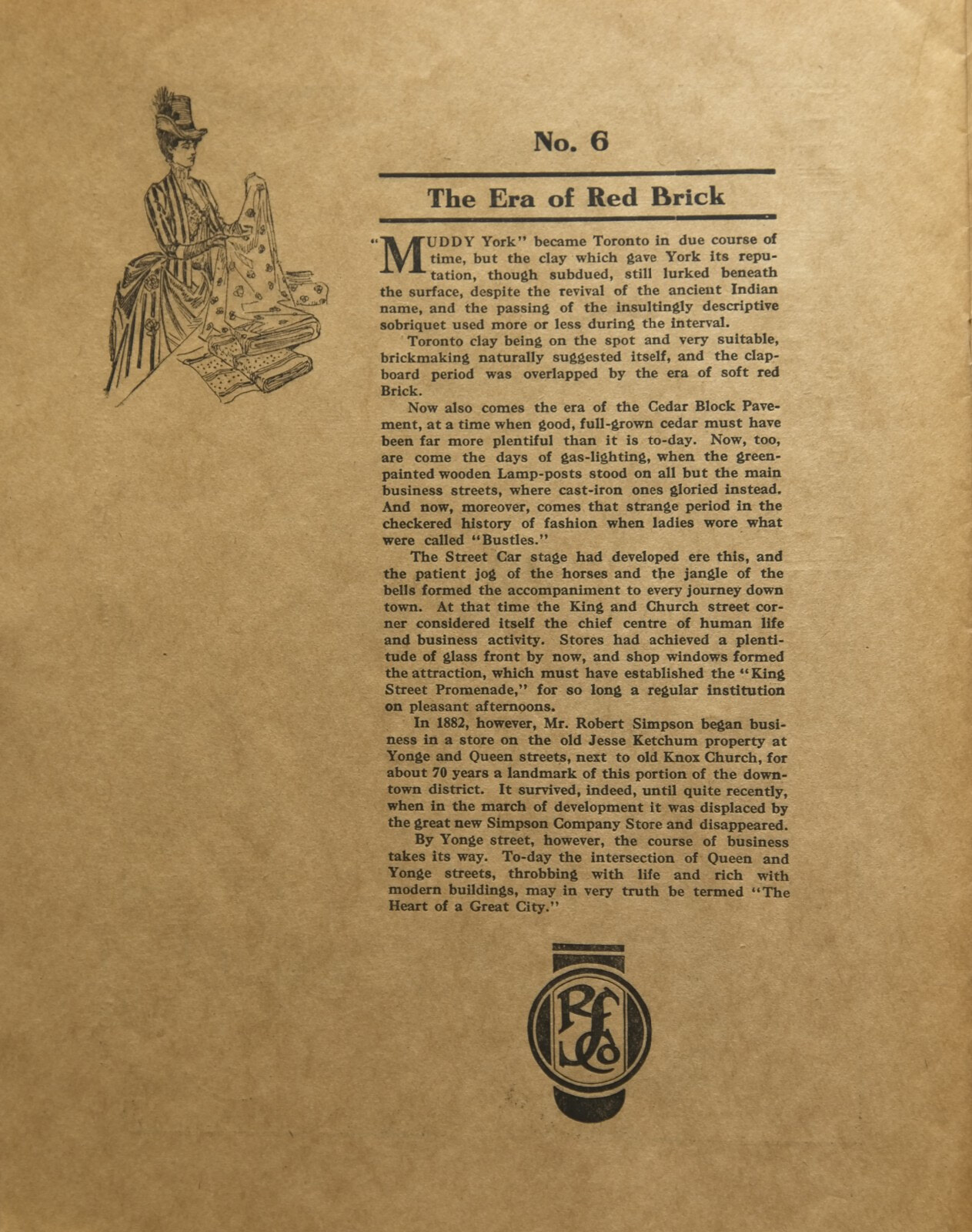 No. 6 The Era of the Red Brick