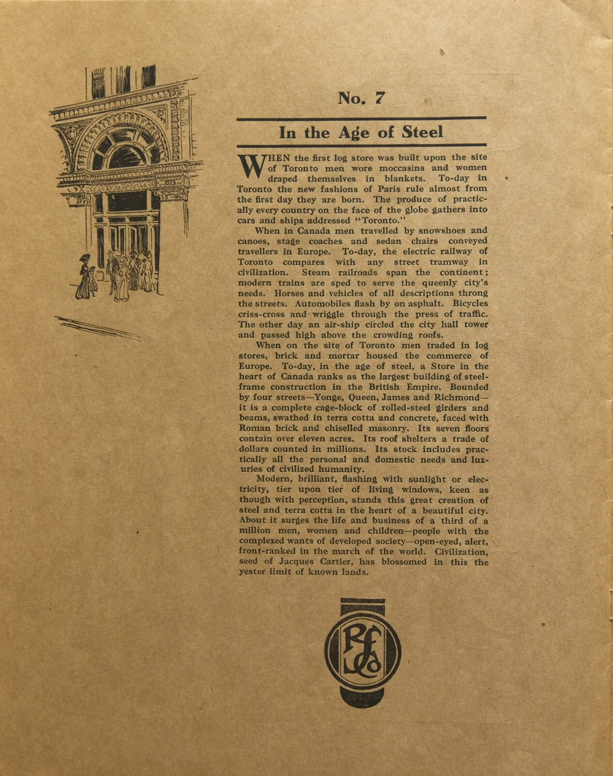 No. 7 In the Age of Steel