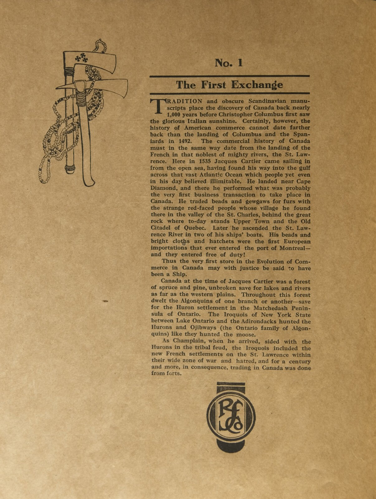 No.1 The First Exchange