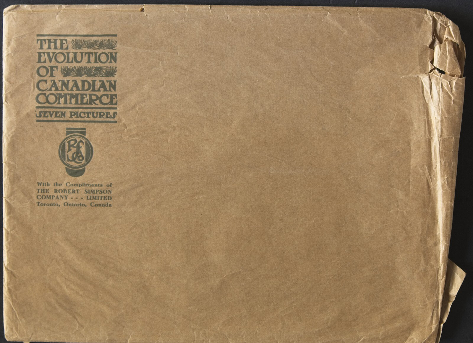 Envelope containing all pages