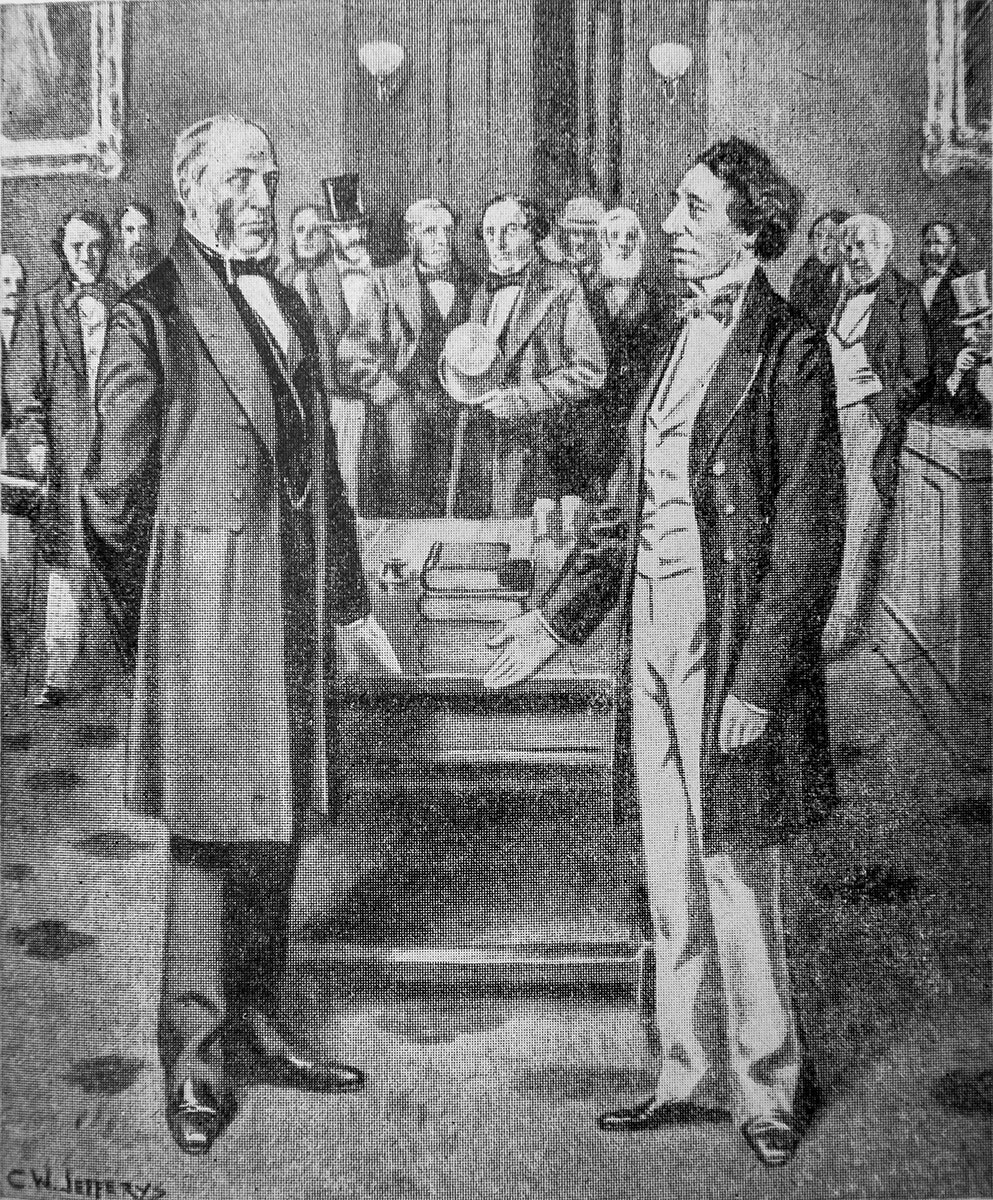 George Brown and John A. MacDonald Meet to Inaugurate Confederation