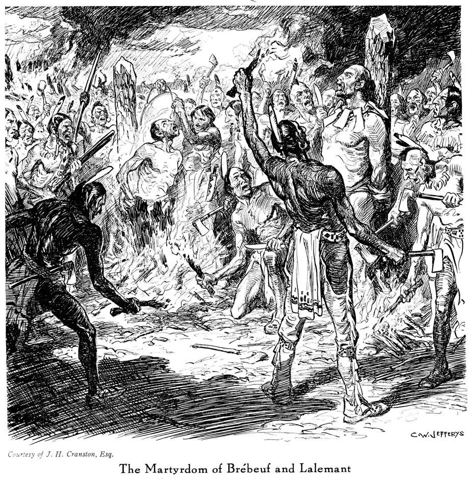 Martyrdom of Brebeuf and Lalemant